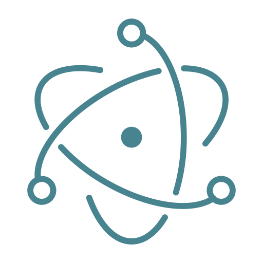 Electron, original, logo Icon Free electron, original, logo Icon
